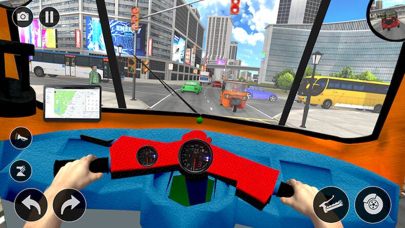 Скачать взломанную city tuk tuk rickshaw games [Бесплатные покупки] MOD apk на Андроид
