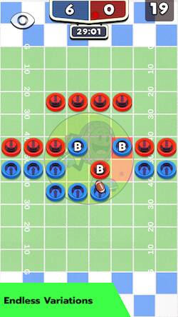 Скачать взломанную Checker Football [Бесплатные покупки] MOD apk на Андроид
