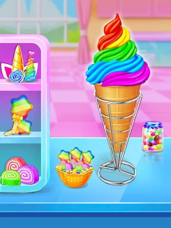 Скачать взломанную Лед Крем Конус-Лед Крем Игры [Мод меню] MOD apk на Андроид