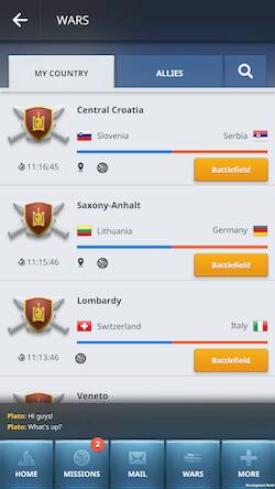 Скачать взломанную eRepublik [Мод меню] MOD apk на Андроид