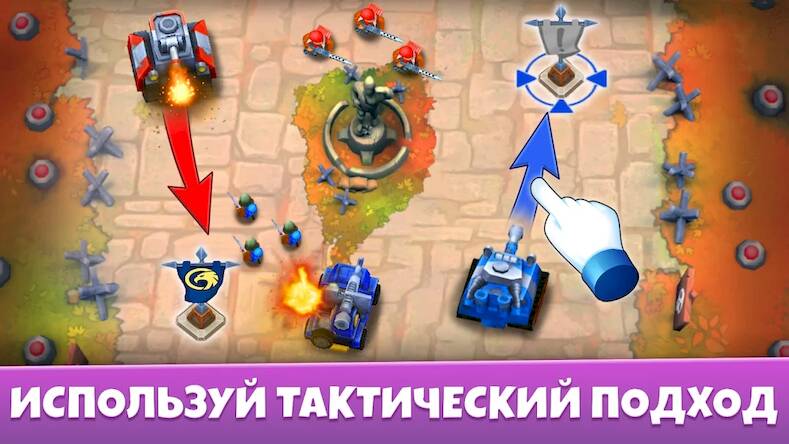 Скачать взломанную Warhands・PvP Тактика Онлайн [Мод меню] MOD apk на Андроид