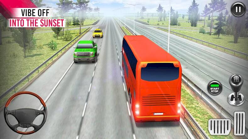 Скачать взломанную игры вождение автобуса офлайн [Мод меню] MOD apk на Андроид