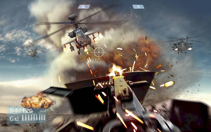 Скачать взломанную Вторжение: Воздушная война [Бесплатные покупки] MOD apk на Андроид