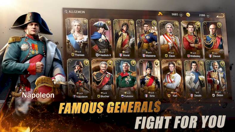 Скачать взломанную Grand War 2: Стратегия [Много денег] MOD apk на Андроид