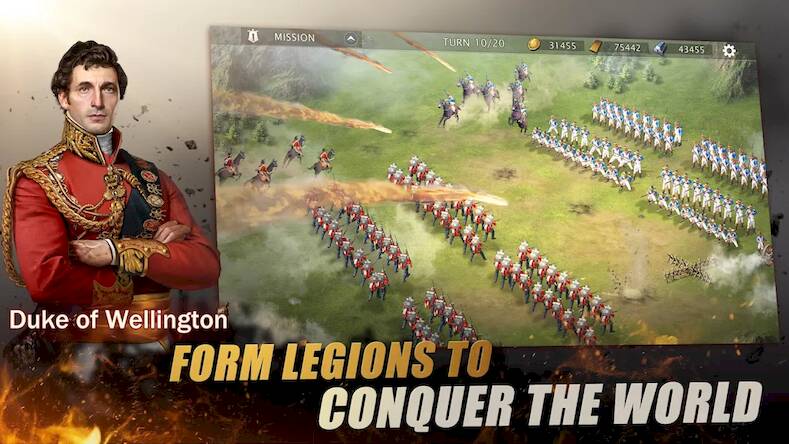 Скачать взломанную Grand War 2: Стратегия [Много денег] MOD apk на Андроид