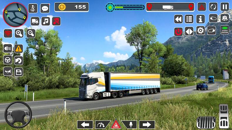 Скачать взломанную Truck Simulator - Offroad Game [Много денег] MOD apk на Андроид