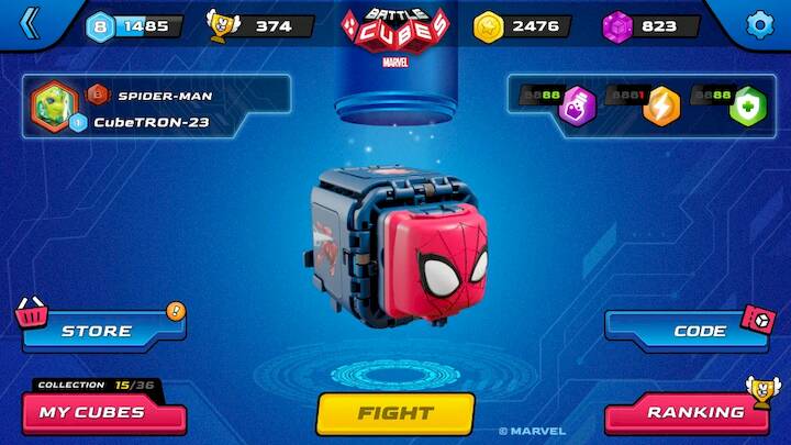 Скачать взломанную Battle Cubes [Много монет] MOD apk на Андроид
