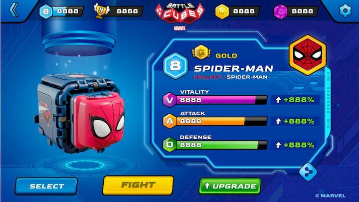 Скачать взломанную Battle Cubes [Много монет] MOD apk на Андроид