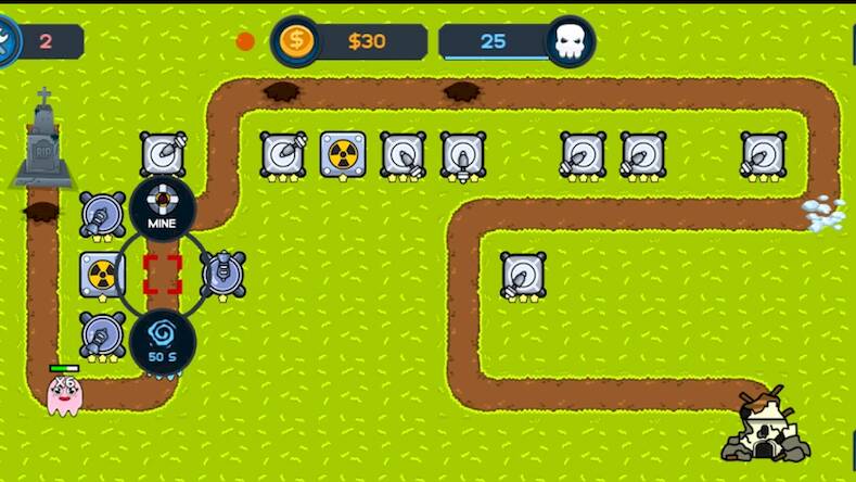 Скачать взломанную Haunted Tower - Tower Defense [Мод меню] MOD apk на Андроид