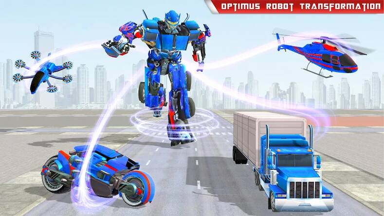 Скачать взломанную Robot Car Transform War Games [Мод меню] MOD apk на Андроид
