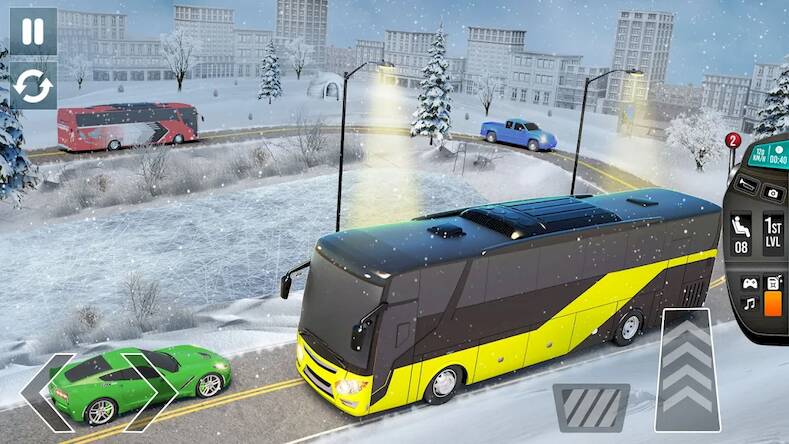 Скачать взломанную автобус 3d - автобусные игры [Много денег] MOD apk на Андроид