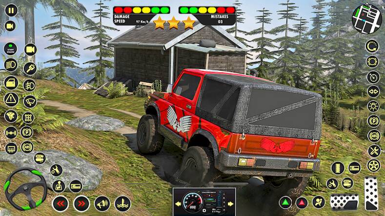 Скачать взломанную Внедорожник внедорожник джип [Много денег] MOD apk на Андроид