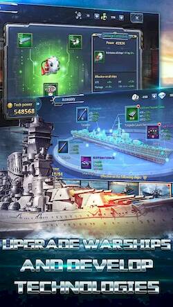 Скачать взломанную Fleet Command II: Naval Blitz [Мод меню] MOD apk на Андроид