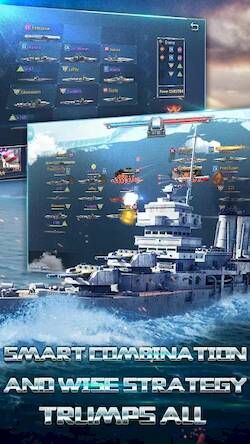 Скачать взломанную Fleet Command II: Naval Blitz [Мод меню] MOD apk на Андроид