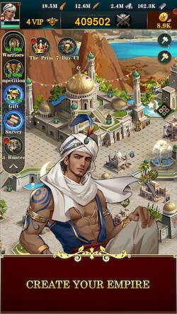 Скачать взломанную 苏丹：战争领主的纷争 [Много денег] MOD apk на Андроид