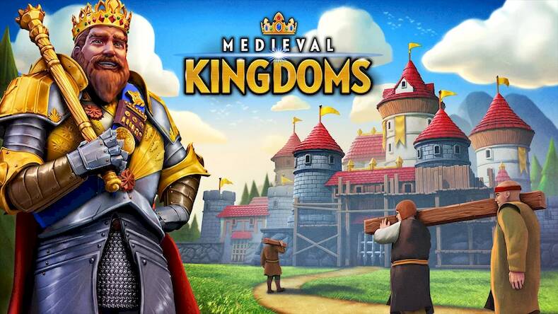 Скачать взломанную Medieval Kingdoms - Castle MMO [Много денег] MOD apk на Андроид