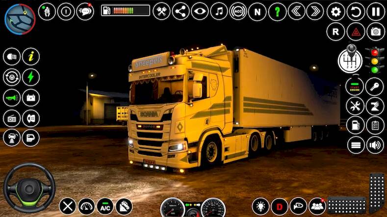 Скачать взломанную тяжелый груз грузовик игра 3d [Много денег] MOD apk на Андроид