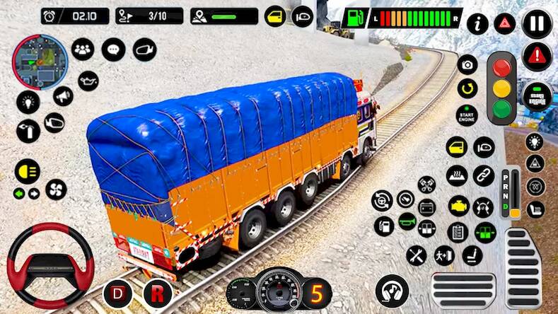 Скачать взломанную Euro Cargo Truck Driver Game [Мод меню] MOD apk на Андроид