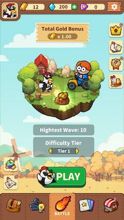 Скачать взломанную Rise of Chicks [Мод меню] MOD apk на Андроид