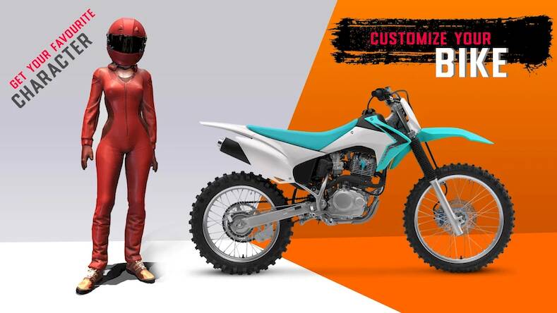 Скачать взломанную Wheelie Игры грязных велосипед [Много монет] MOD apk на Андроид