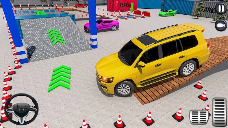 Скачать взломанную Modern Car Parking Games 3D [Мод меню] MOD apk на Андроид