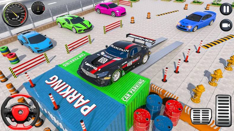 Скачать взломанную Modern Car Parking Games 3D [Мод меню] MOD apk на Андроид