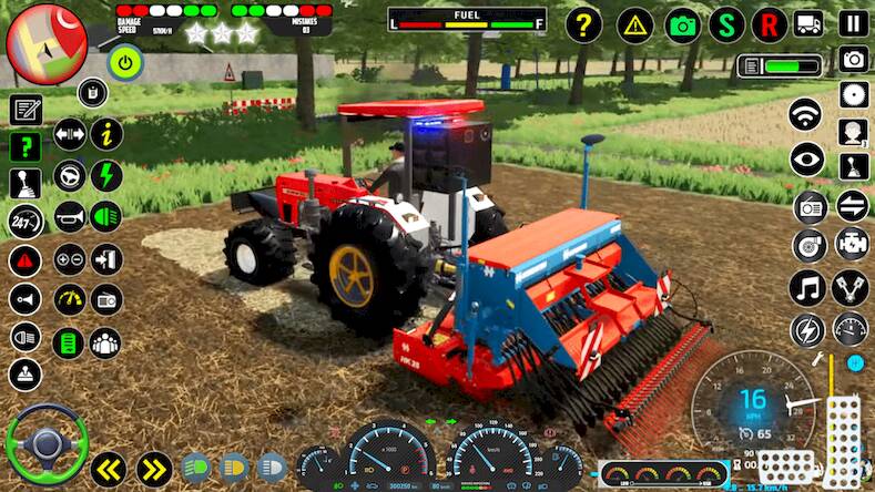 Скачать взломанную Tractor Driving: Farming Games [Много монет] MOD apk на Андроид