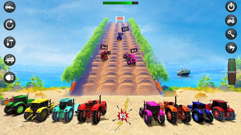 Скачать взломанную Monster Truck Mega Car Stunt [Бесплатные покупки] MOD apk на Андроид
