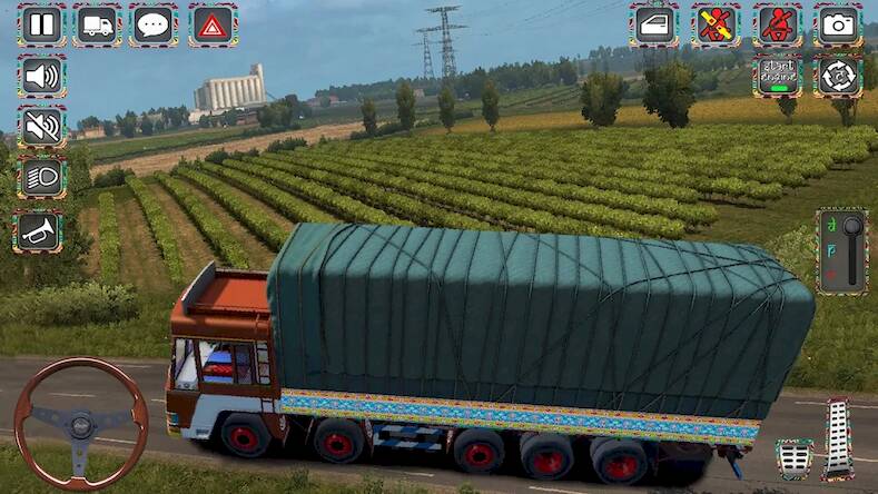 Скачать взломанную Индийский Ларри: 3д Грузовик [Мод меню] MOD apk на Андроид