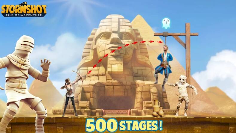 Скачать взломанную Stormshot: Остров приключений [Много монет] MOD apk на Андроид
