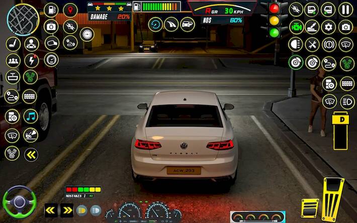 Скачать взломанную City Car Game: Driving School [Мод меню] MOD apk на Андроид