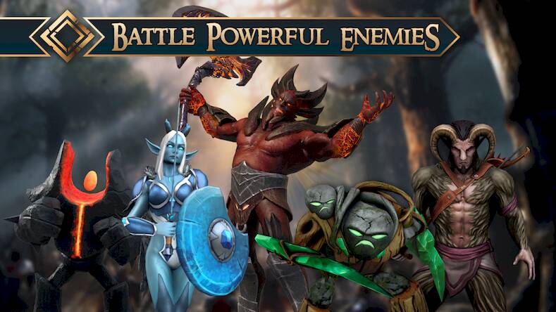 Скачать взломанную CryptoFights: Ascension [Мод меню] MOD apk на Андроид