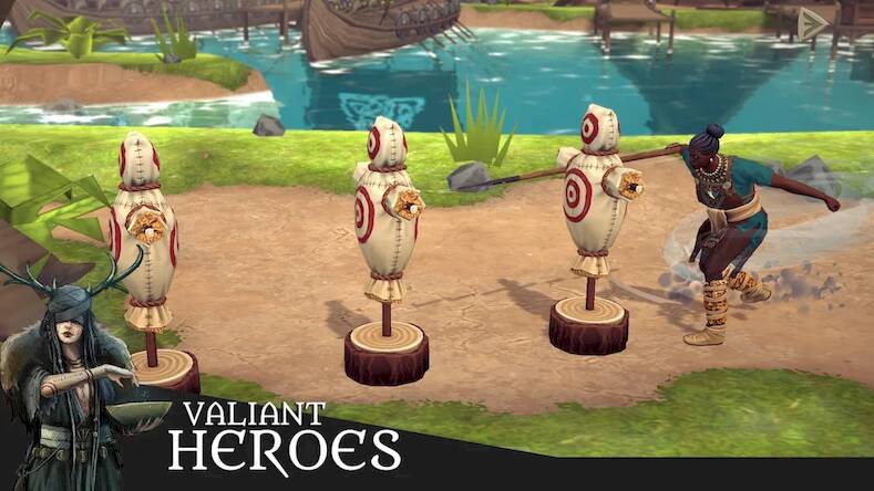 Скачать взломанную Northmen - Rise of the Vikings [Мод меню] MOD apk на Андроид