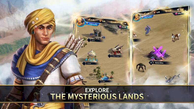 Скачать взломанную Magic Empire: First Lamp War [Бесплатные покупки] MOD apk на Андроид
