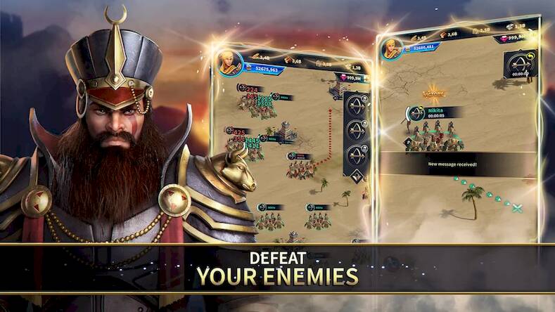 Скачать взломанную Magic Empire: First Lamp War [Бесплатные покупки] MOD apk на Андроид
