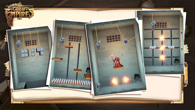 Скачать взломанную Land of Empires: Hero Cut [Мод меню] MOD apk на Андроид