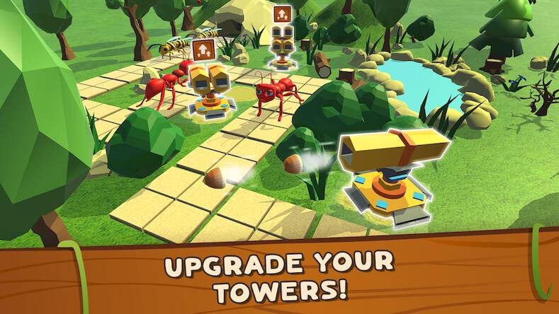 Скачать взломанную Grand Garden Defender [Бесплатные покупки] MOD apk на Андроид