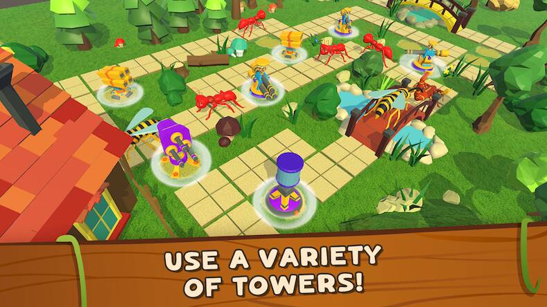 Скачать взломанную Grand Garden Defender [Бесплатные покупки] MOD apk на Андроид