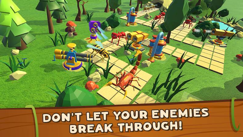 Скачать взломанную Grand Garden Defender [Бесплатные покупки] MOD apk на Андроид