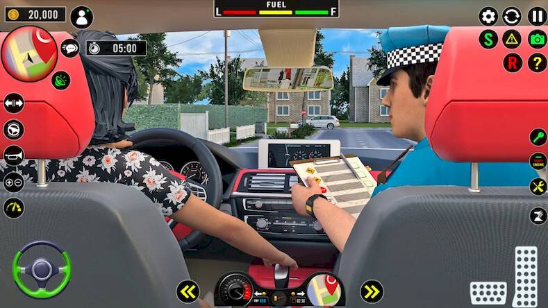 Скачать взломанную Автосимулятор-Автошкола [Много монет] MOD apk на Андроид