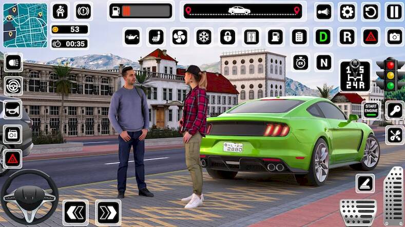 Скачать взломанную Автосимулятор-Автошкола [Много монет] MOD apk на Андроид