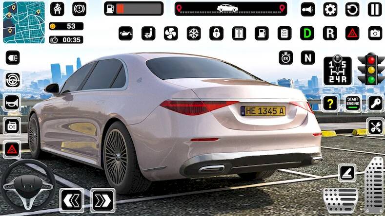Скачать взломанную Автосимулятор-Автошкола [Много монет] MOD apk на Андроид