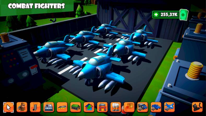 Скачать взломанную Gunsmith: Factory World Tycoon [Много денег] MOD apk на Андроид