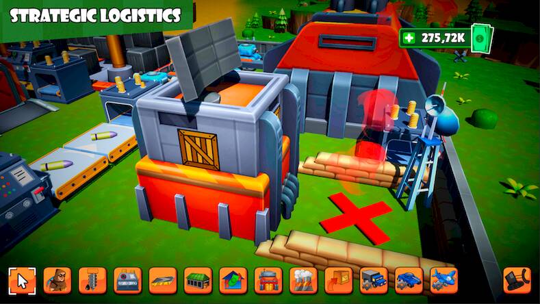 Скачать взломанную Gunsmith: Factory World Tycoon [Много денег] MOD apk на Андроид