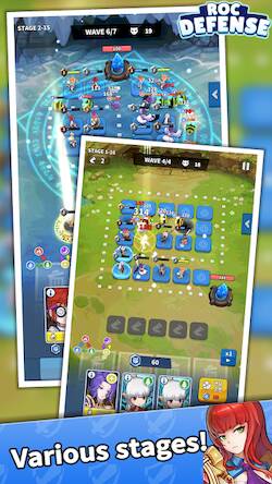 Скачать взломанную ROC Defense [Много денег] MOD apk на Андроид