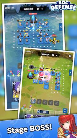 Скачать взломанную ROC Defense [Много денег] MOD apk на Андроид