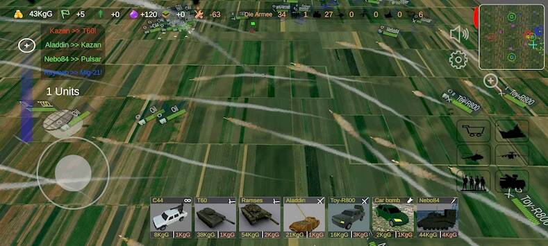 Скачать взломанную Generals RTS [Много денег] MOD apk на Андроид