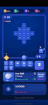 Скачать взломанную Idle Cannon - Idle Games [Мод меню] MOD apk на Андроид