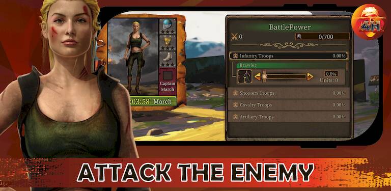 Скачать взломанную Four Horsemen - MMO Strategy [Много монет] MOD apk на Андроид