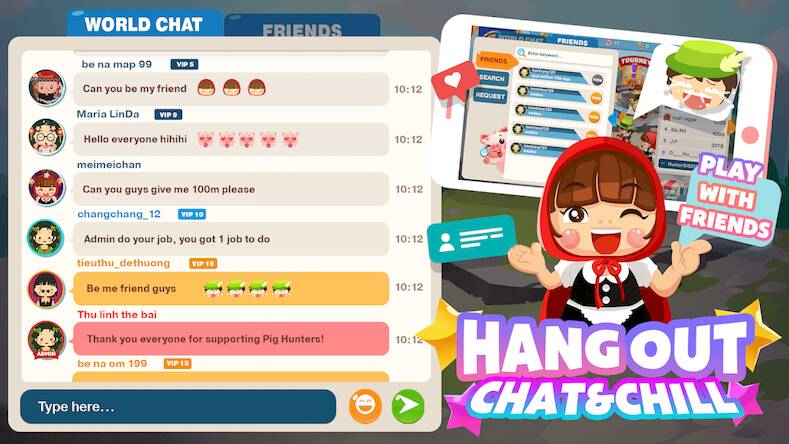 Скачать взломанную Tiến Lên - 13 - Pig Hunters [Мод меню] MOD apk на Андроид
